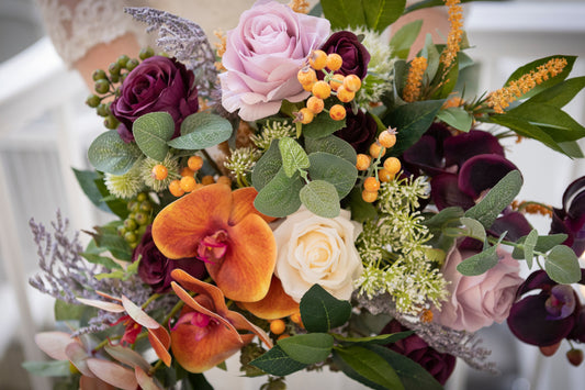 Artificial wedding flowers