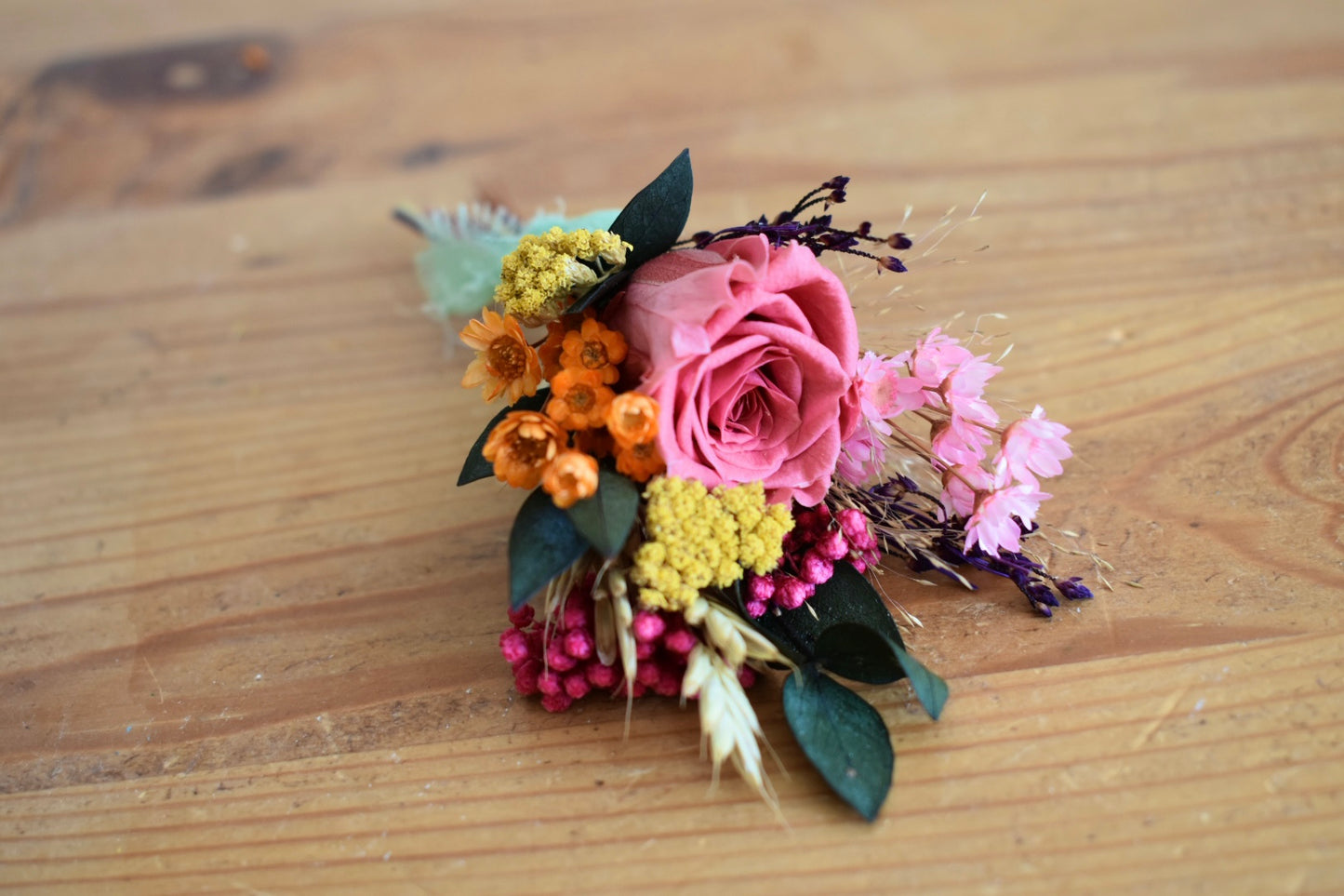 The Sunlit Rose Buttonhole