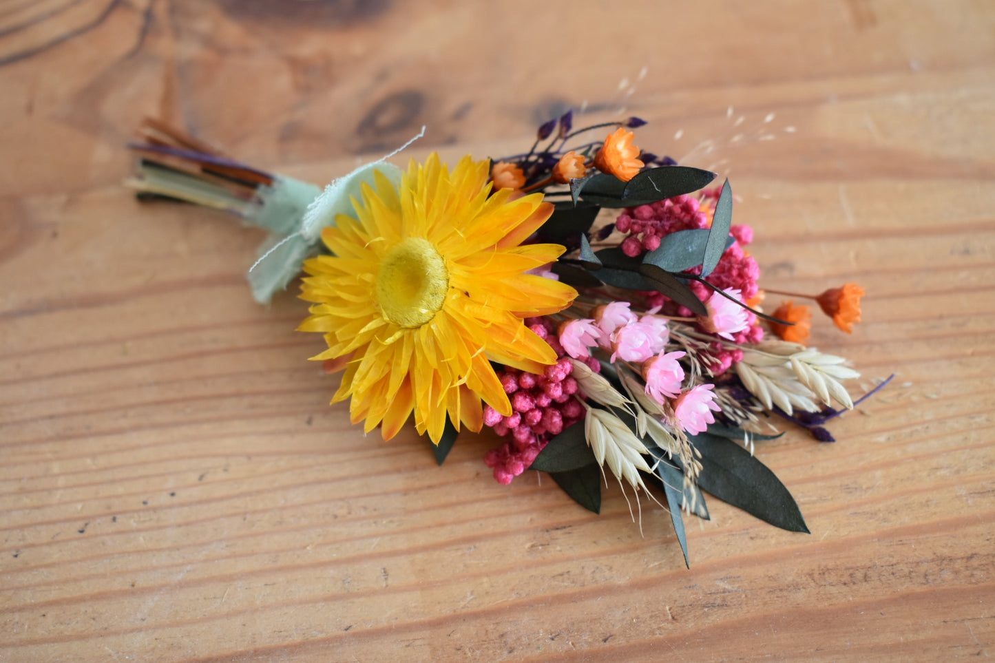 The Sunlit Wildflower Buttonhole