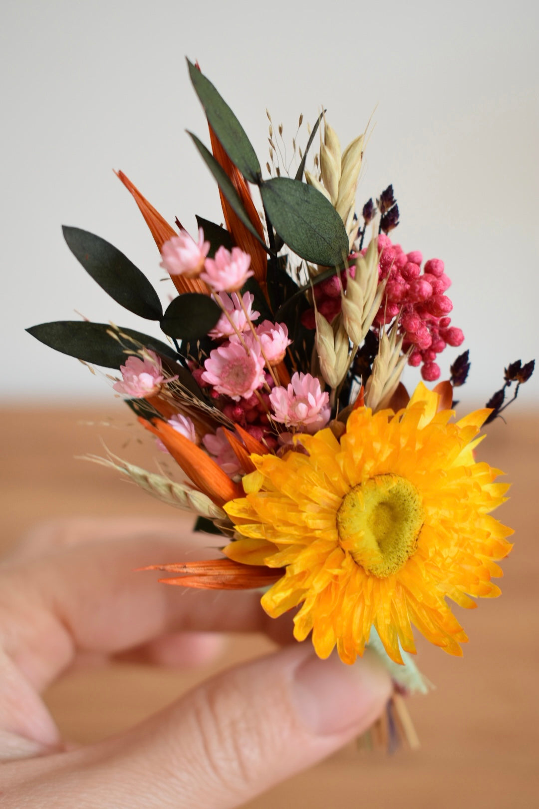 The Sunlit Wildflower Meadow Buttonhole
