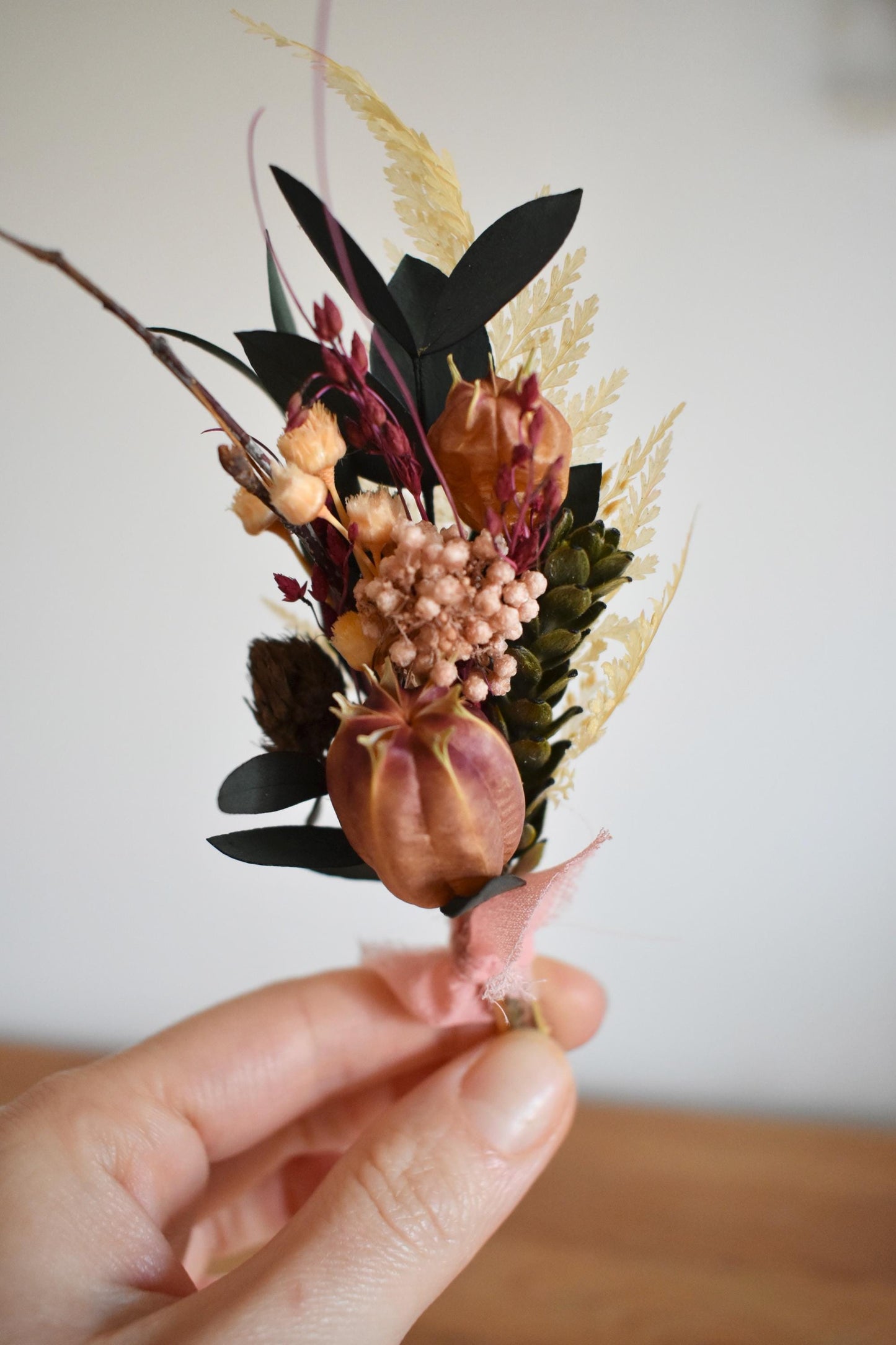 Foliage boutonniere