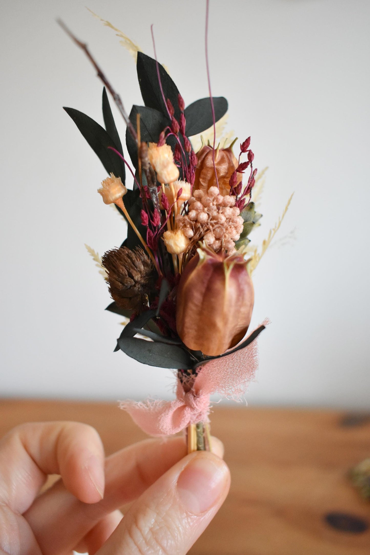 Foliage boutonniere