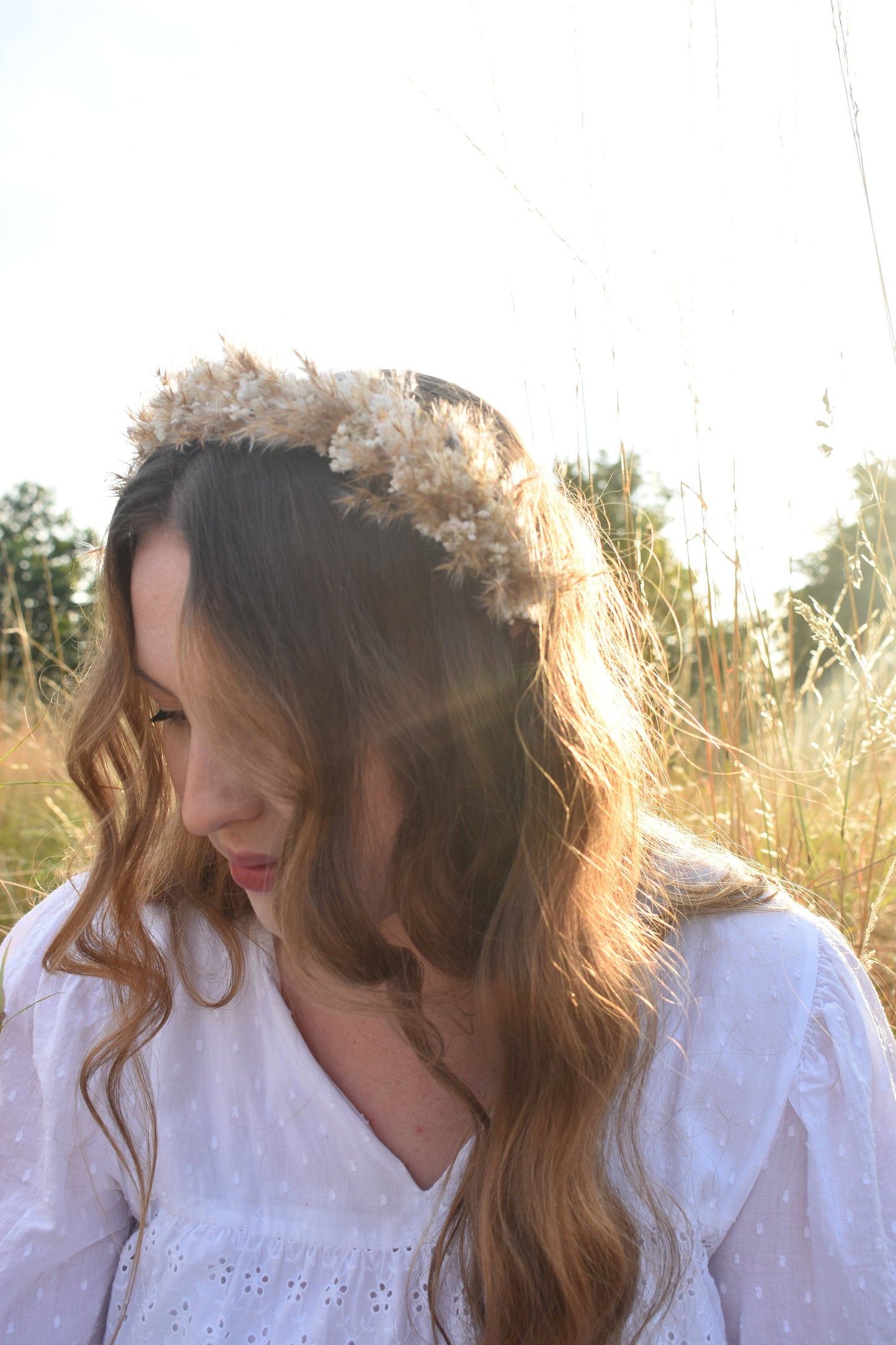 Pampas headband