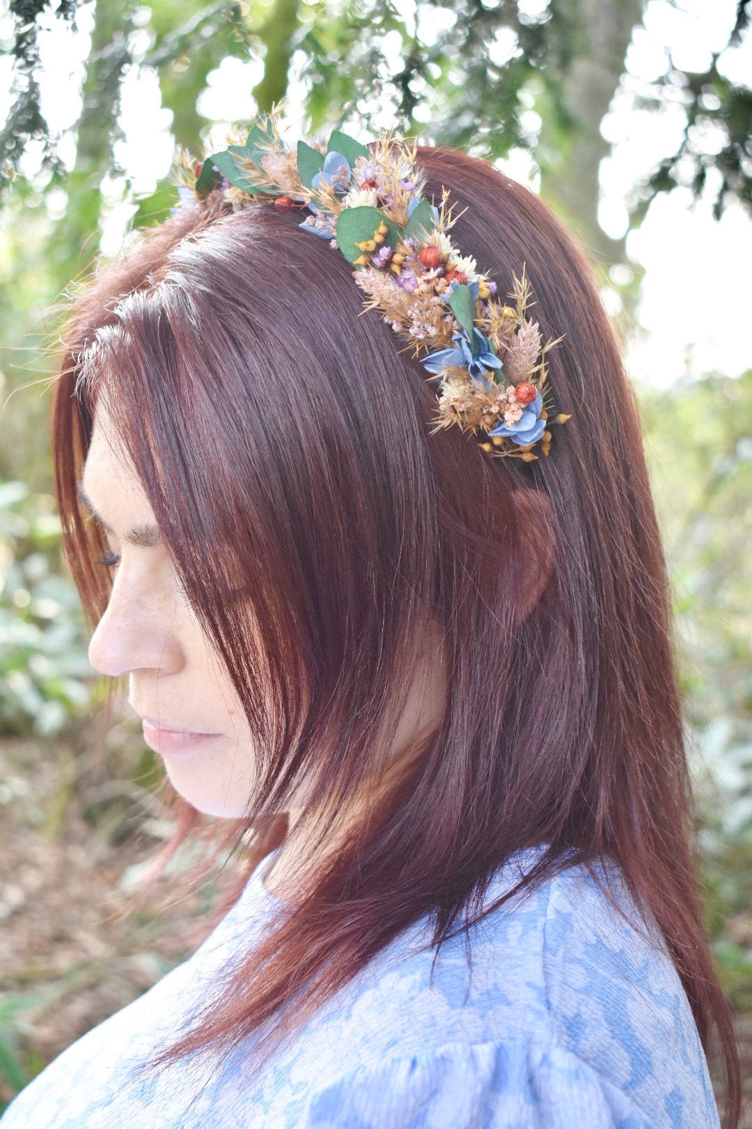 Mixed colour headband