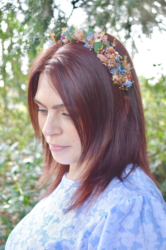 Mixed colour headband