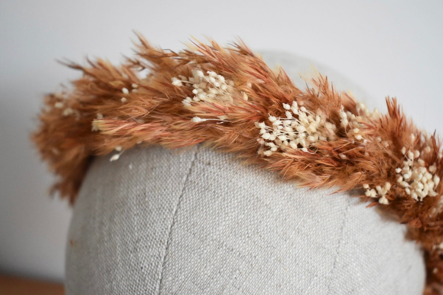 Pampas crown in orange
