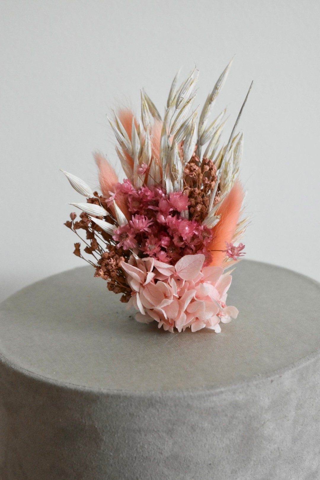 Pink cake topper