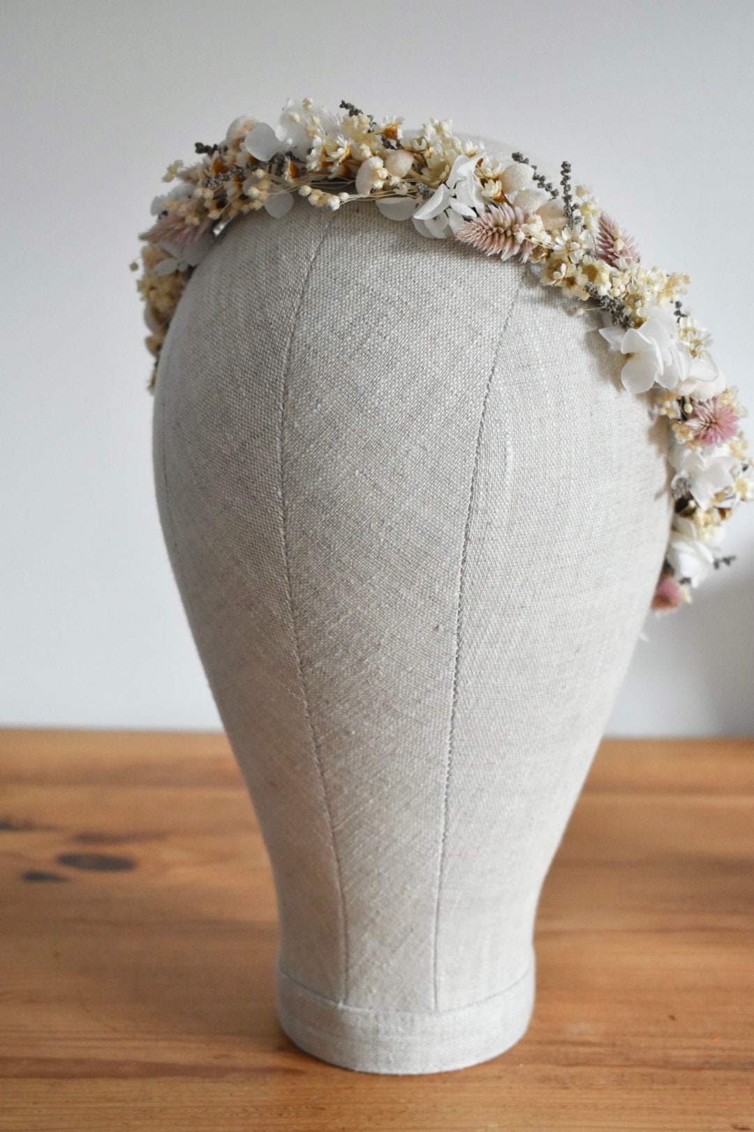 Bleached and blush crown