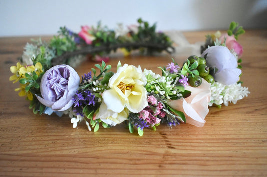 Summer flower crown