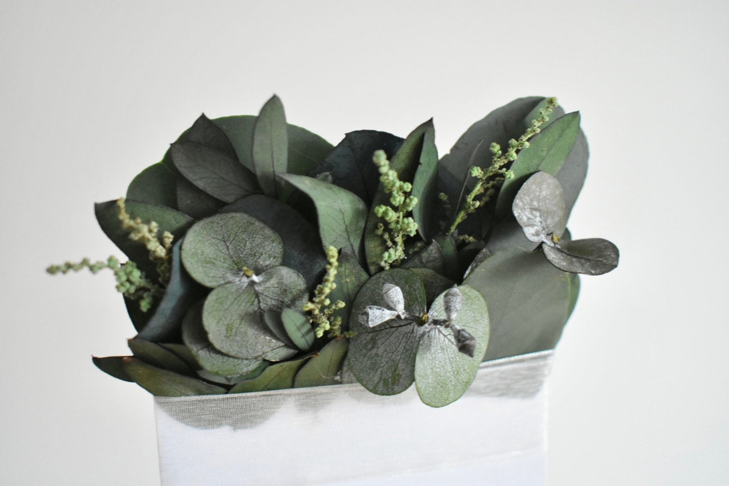 Eucalyptus pocket boutonniere
