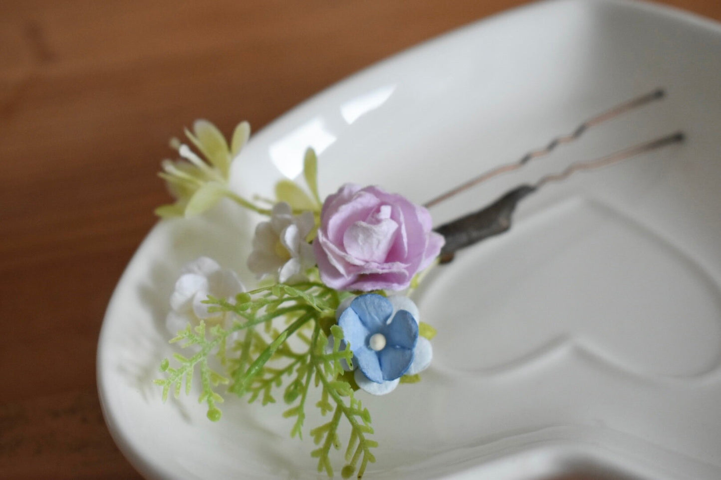 Dreamy summer florals hair pins