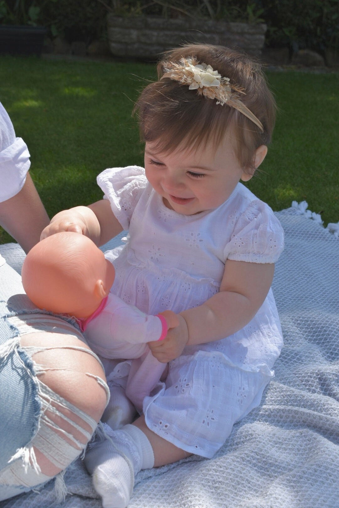 Boho baby headband