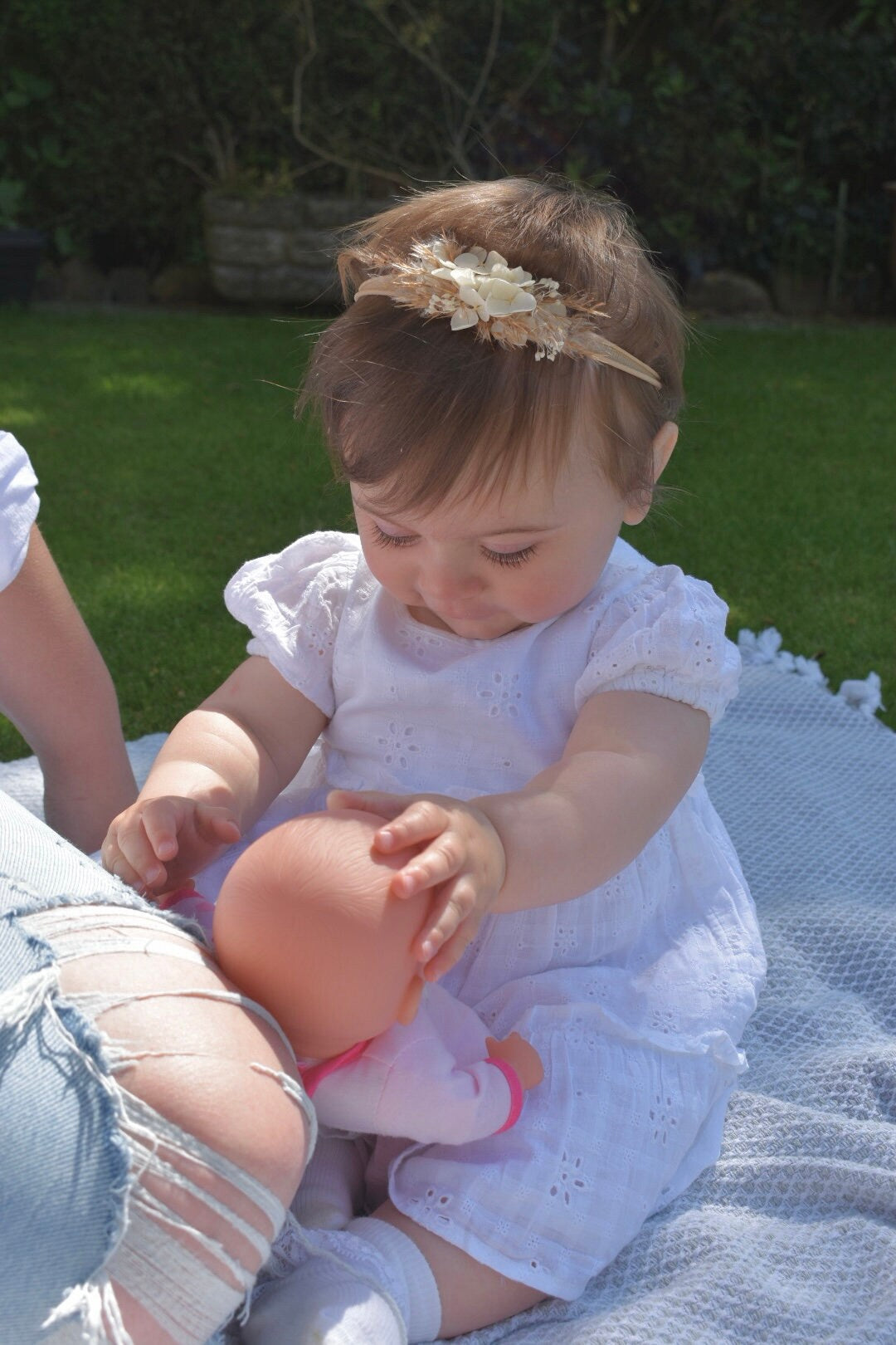 Boho baby headband