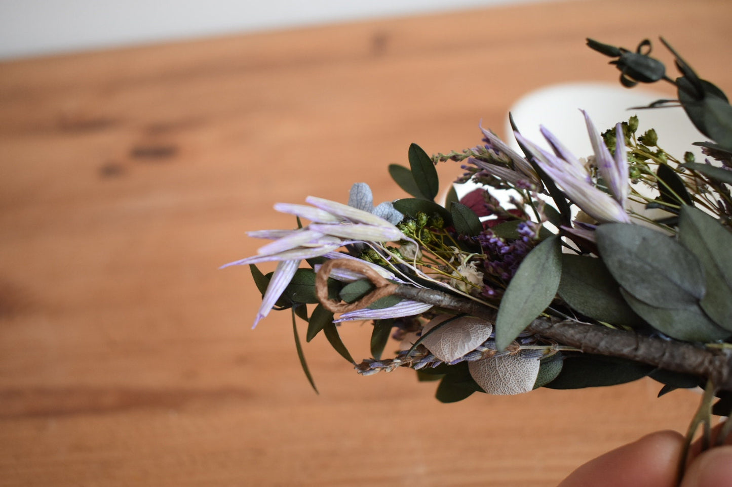 Large summer florals hair comb