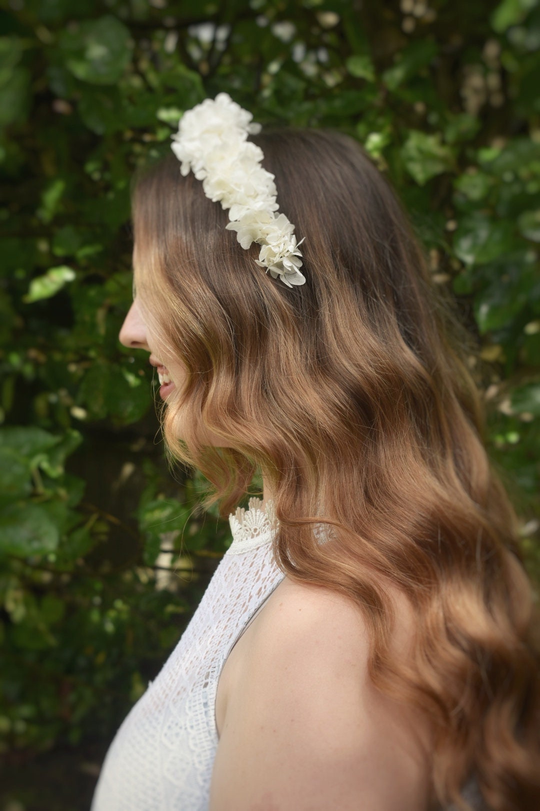 Hydrangea headband