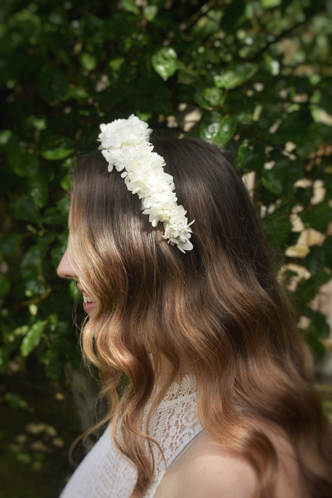 Hydrangea headband