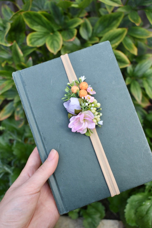 Flower bookmark