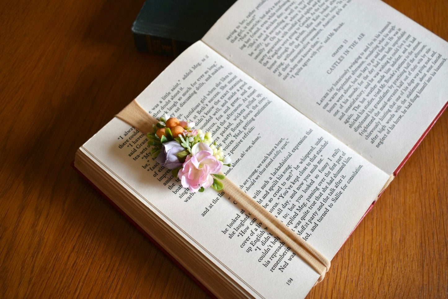 Flower bookmark