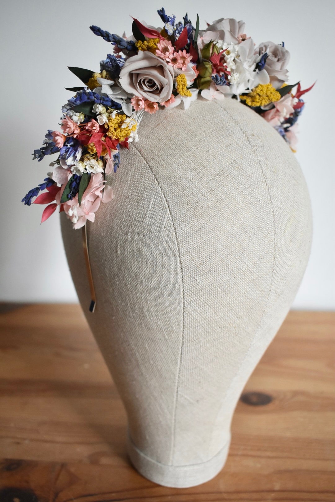 Colourful statement headband