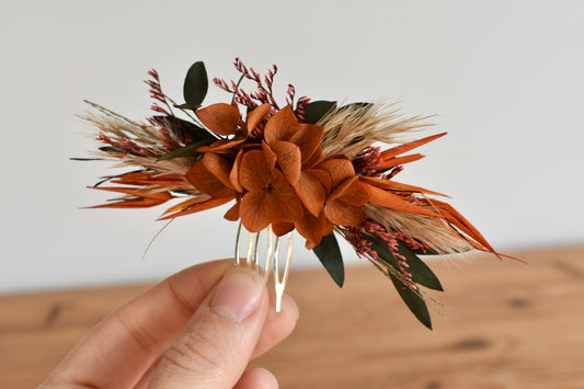 Wild Autumn: Autumn Ember Hair Comb