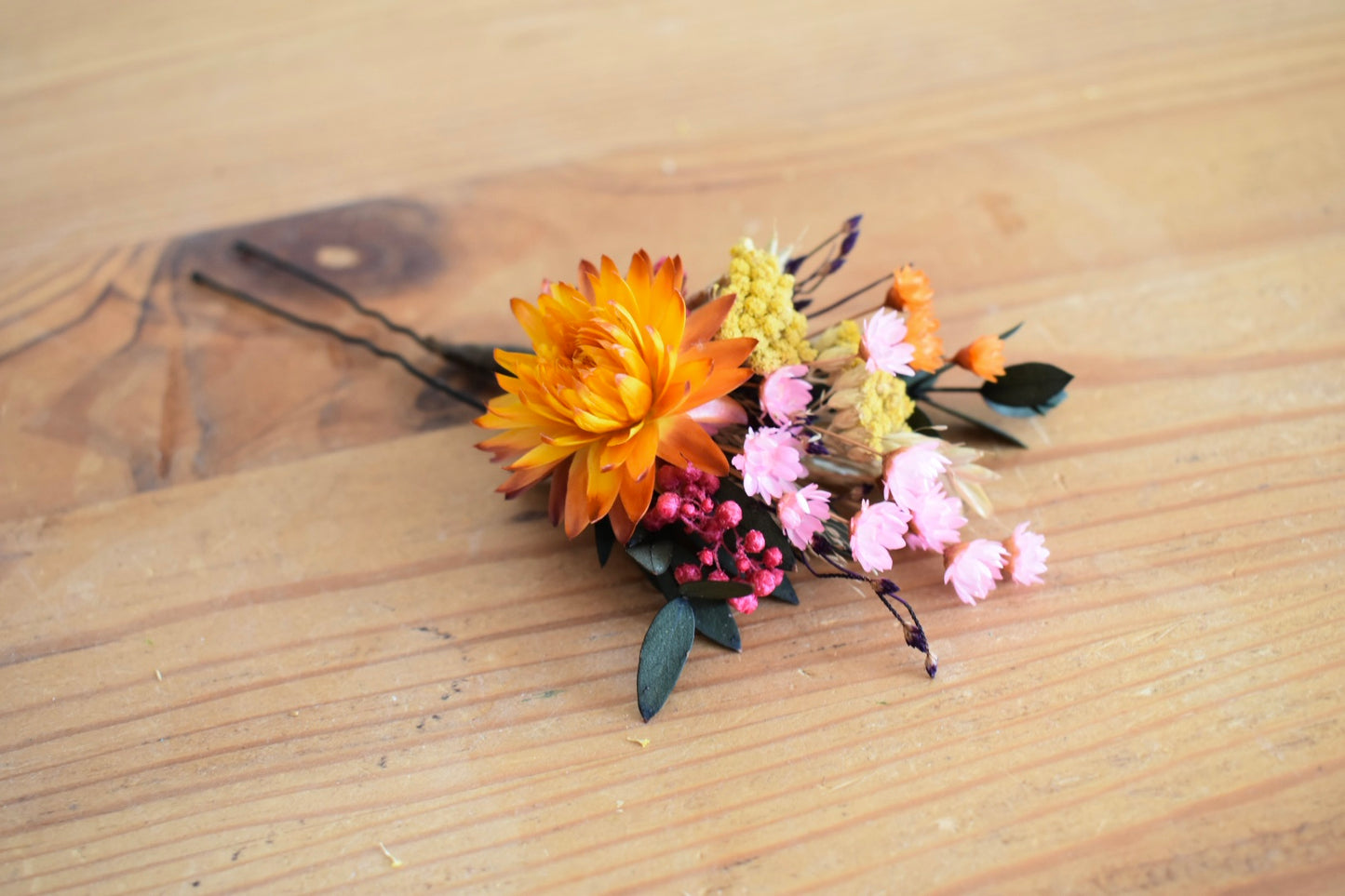 The Sunlit Wildflower Hair Pin