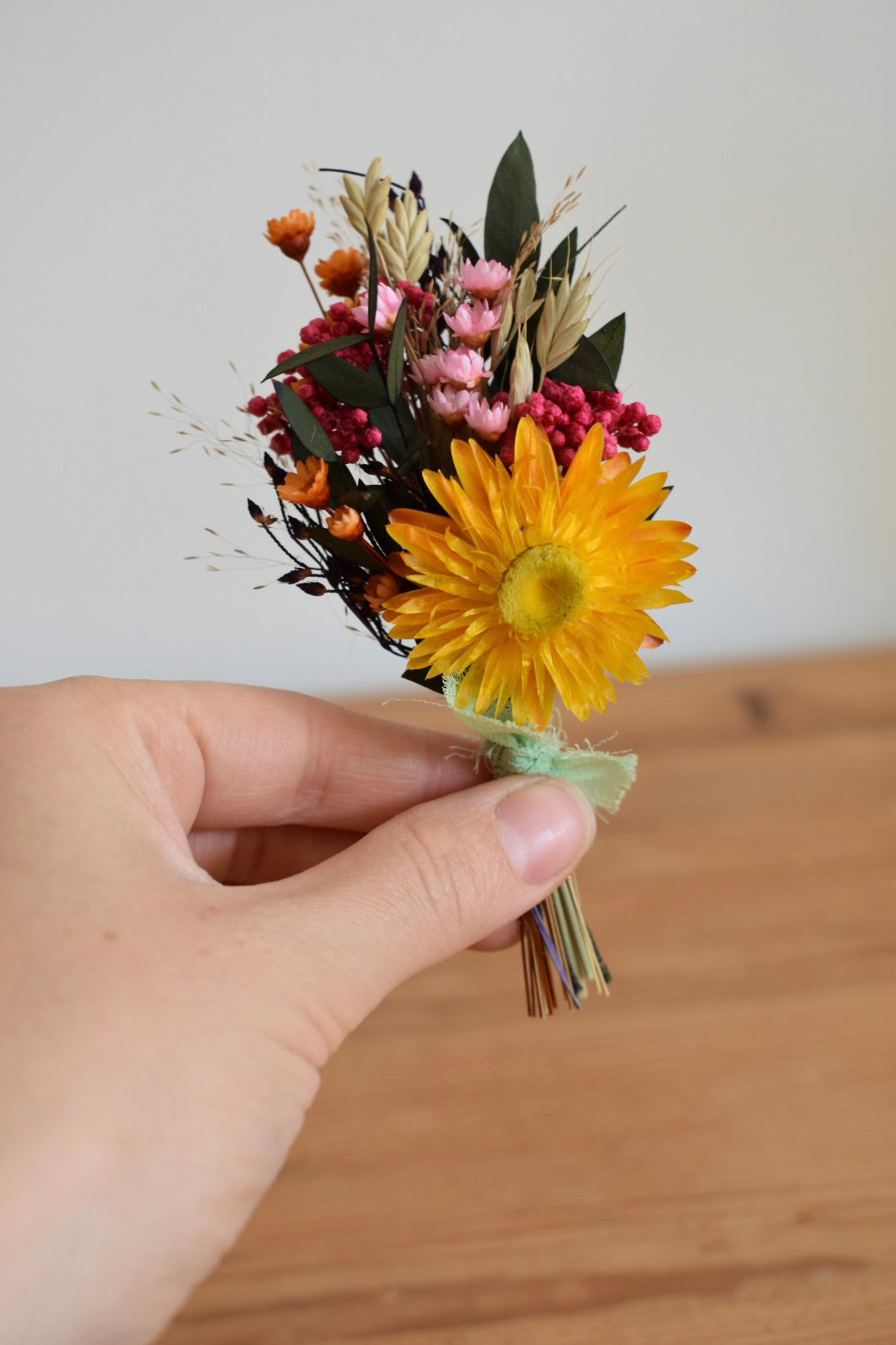 The Sunlit Wildflower Buttonhole