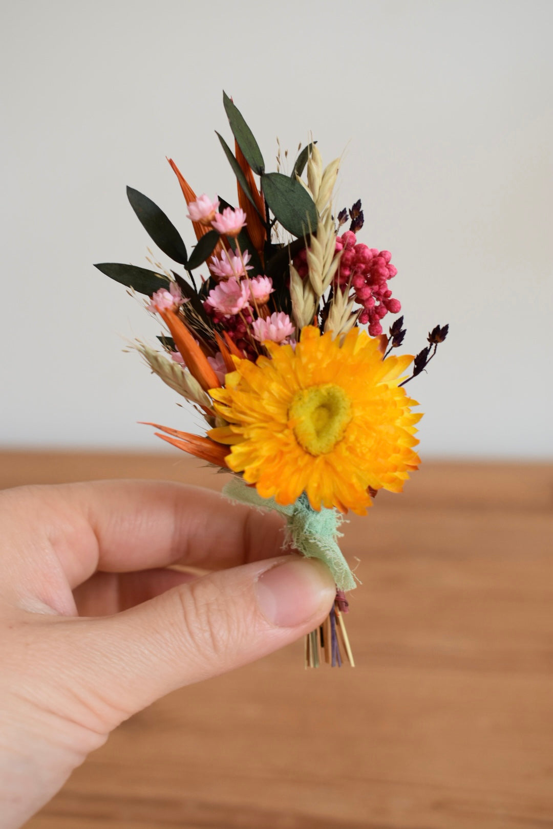The Sunlit Wildflower Meadow Buttonhole