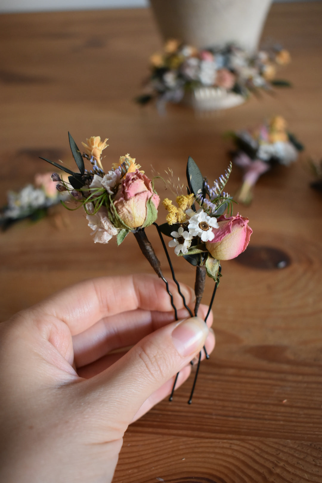 Enchanted Garden Hair Pins