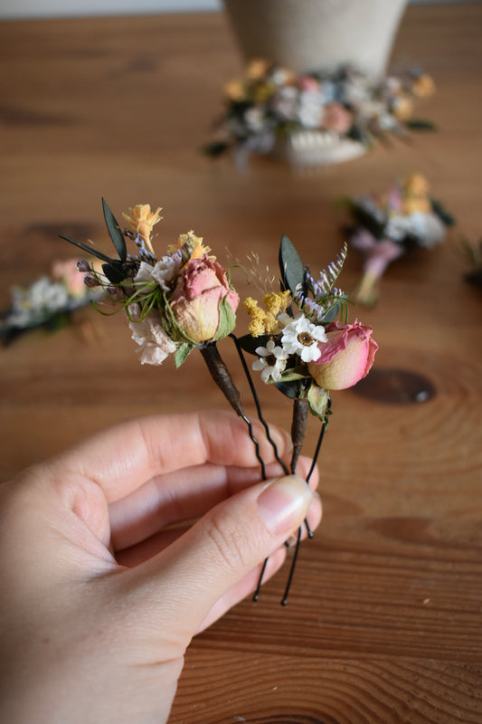 Enchanted Garden Hair Pins