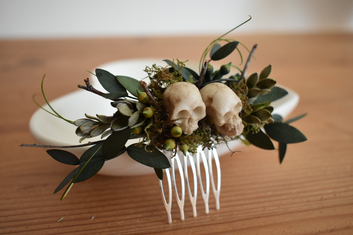 Till Death Hair Comb