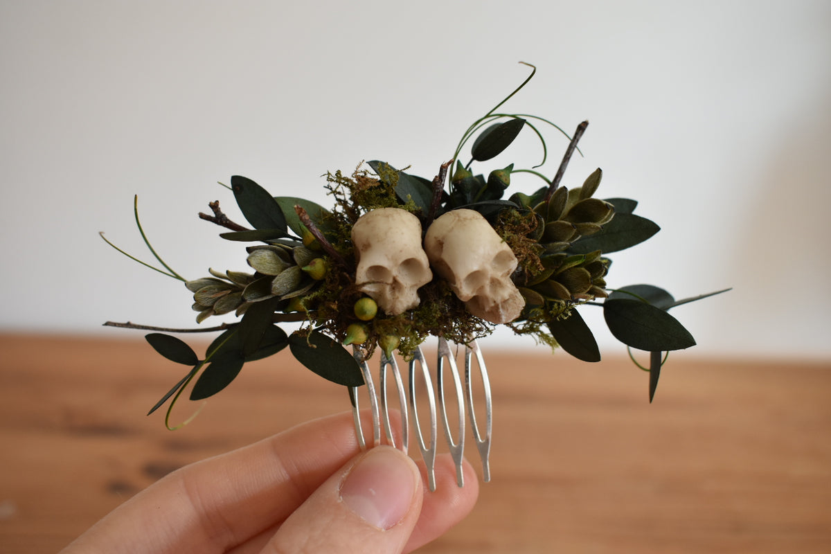 Till Death Hair Comb