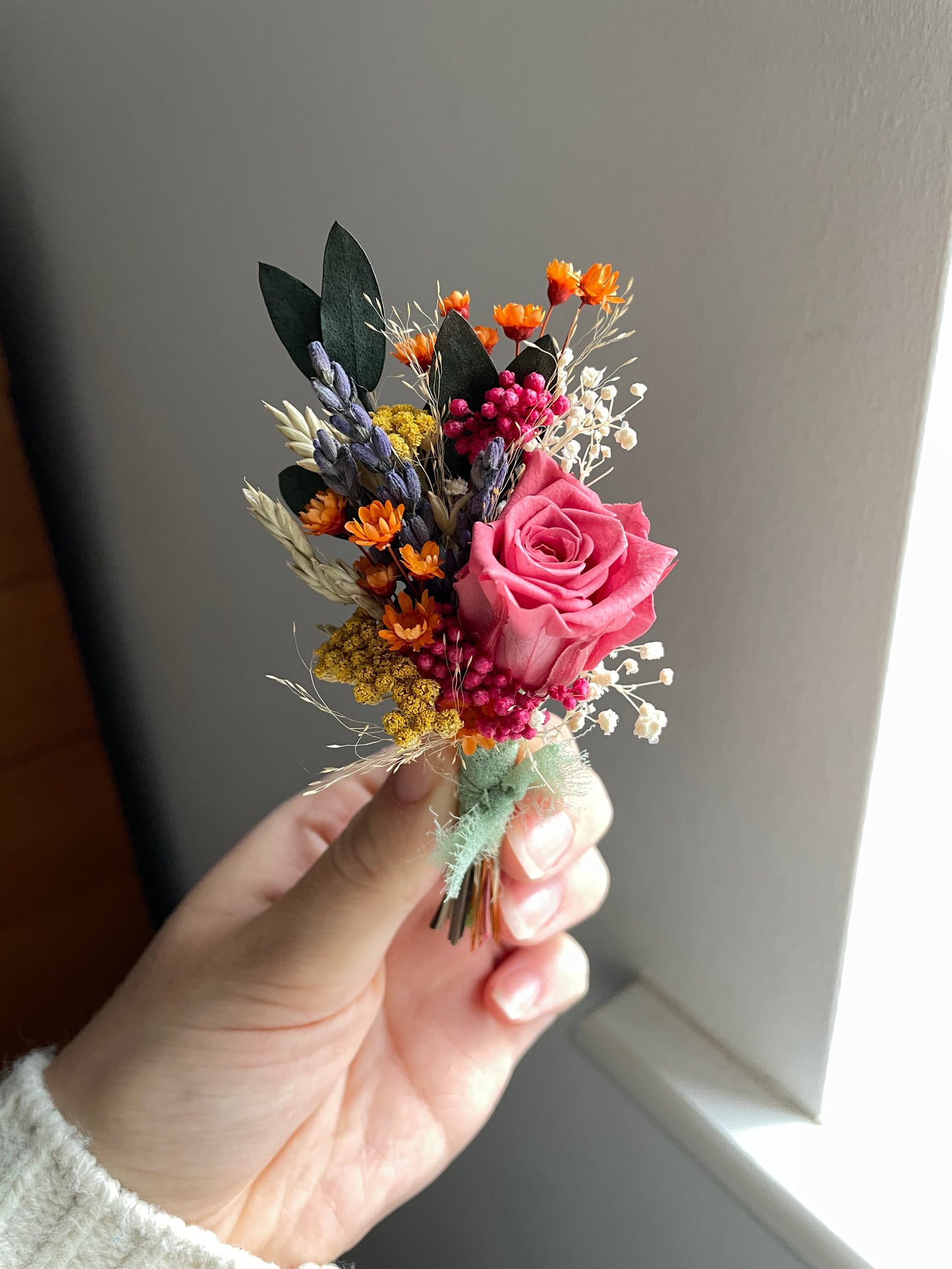 The Sunlit Rose Classic Buttonhole