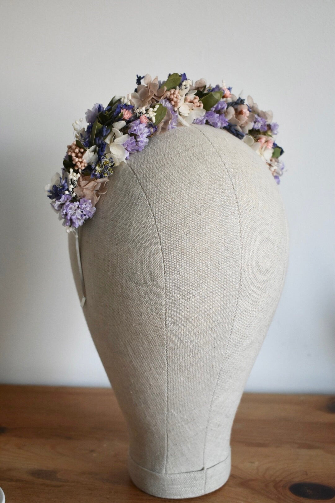 Mixed spring flower headband