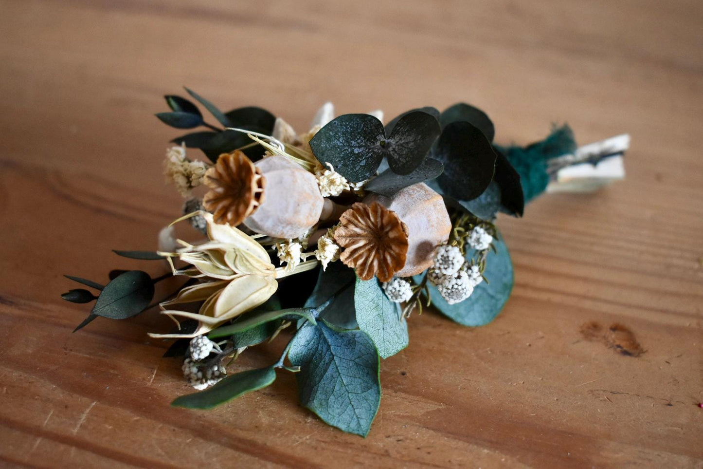 Large foliage boutonniere