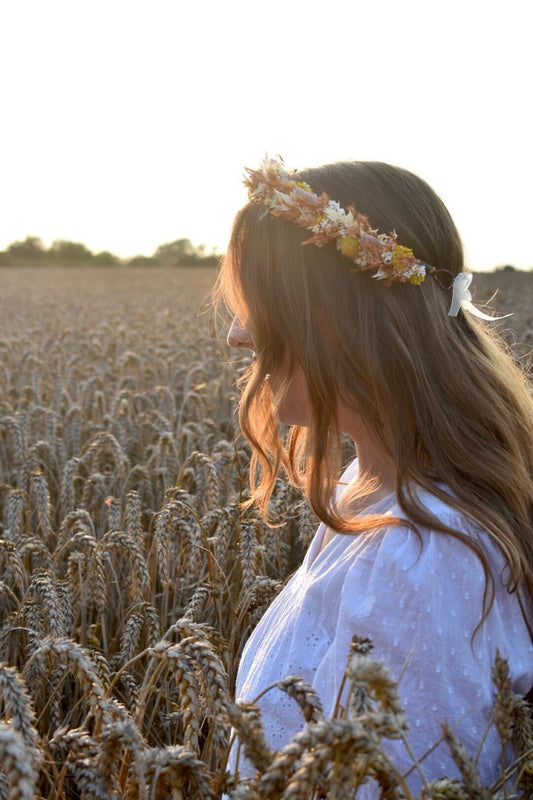 Boho autumn crown