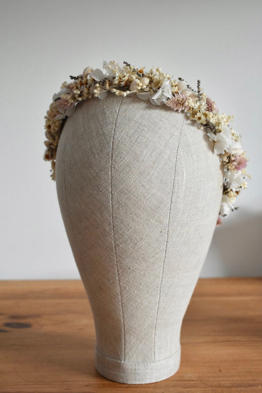 Bleached and blush crown