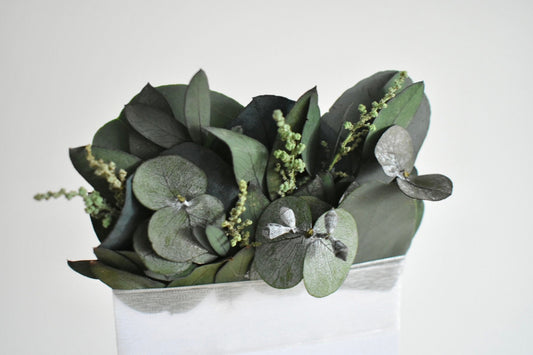 Eucalyptus pocket boutonniere