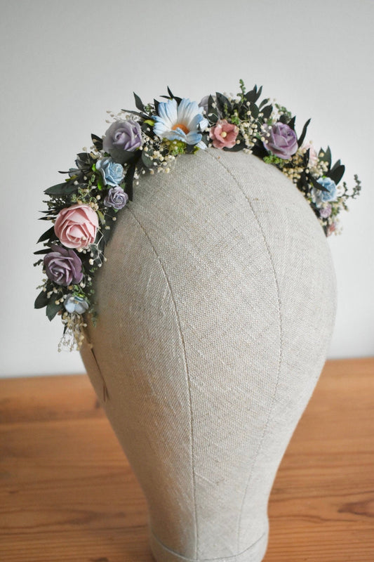 Mixed pastel headband